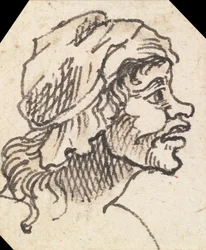 Grotesque Female Head